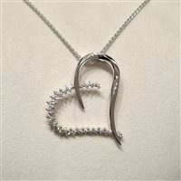 Collana Fanton Gioielli Donna COLLANE DIAMANTI in Oro bianco Diamante COOR-226-52